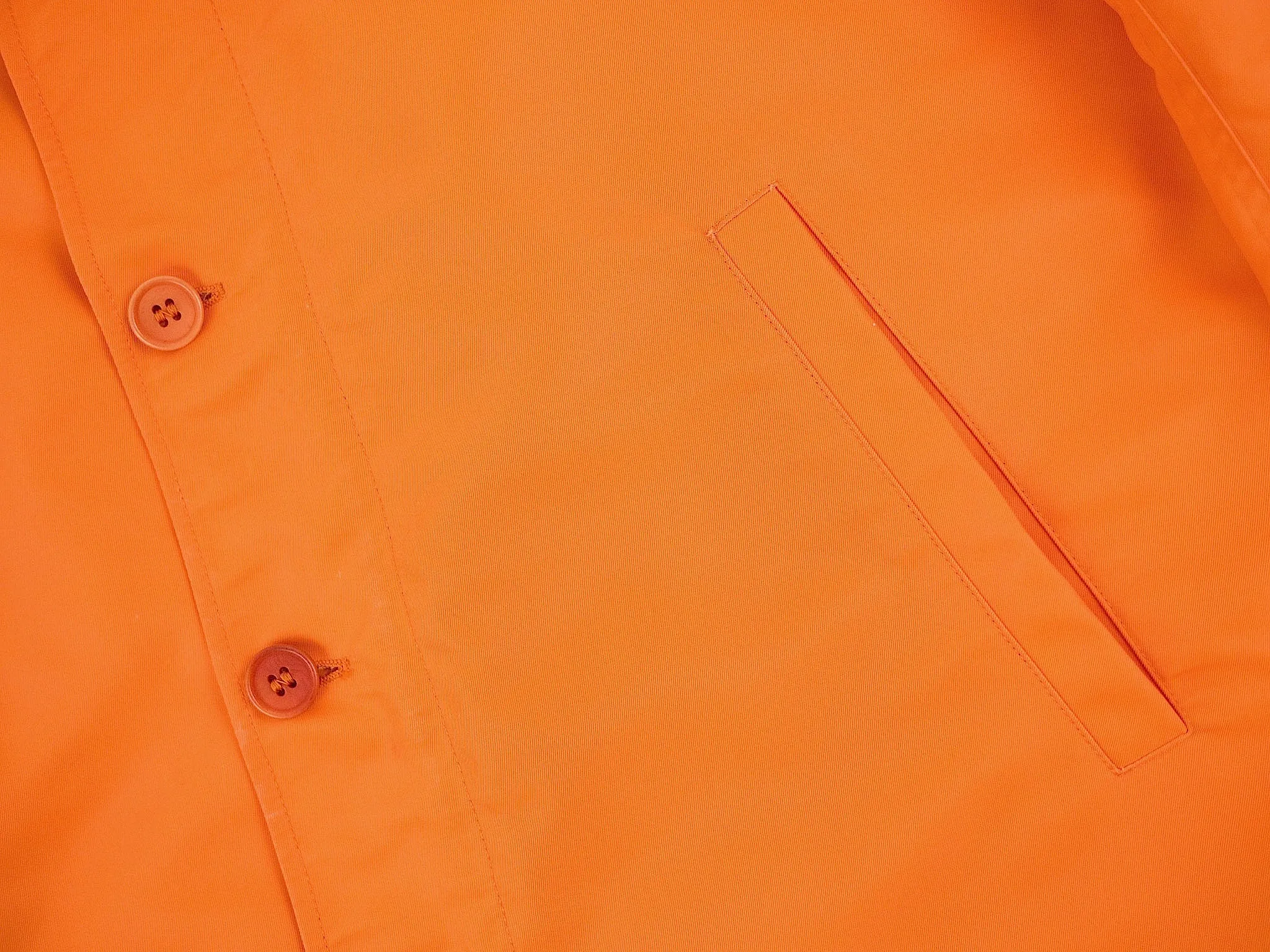 1995 Safety Orange Double Nylon Twill Jacket