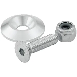 Allstar Performance Countersunk Bolt Kit - #10-32" x 1" w/1" O.D. Washer (10 Pack)