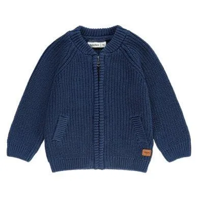 Baby Boy Sweaters | Cardigan - Navy | BABYFACE