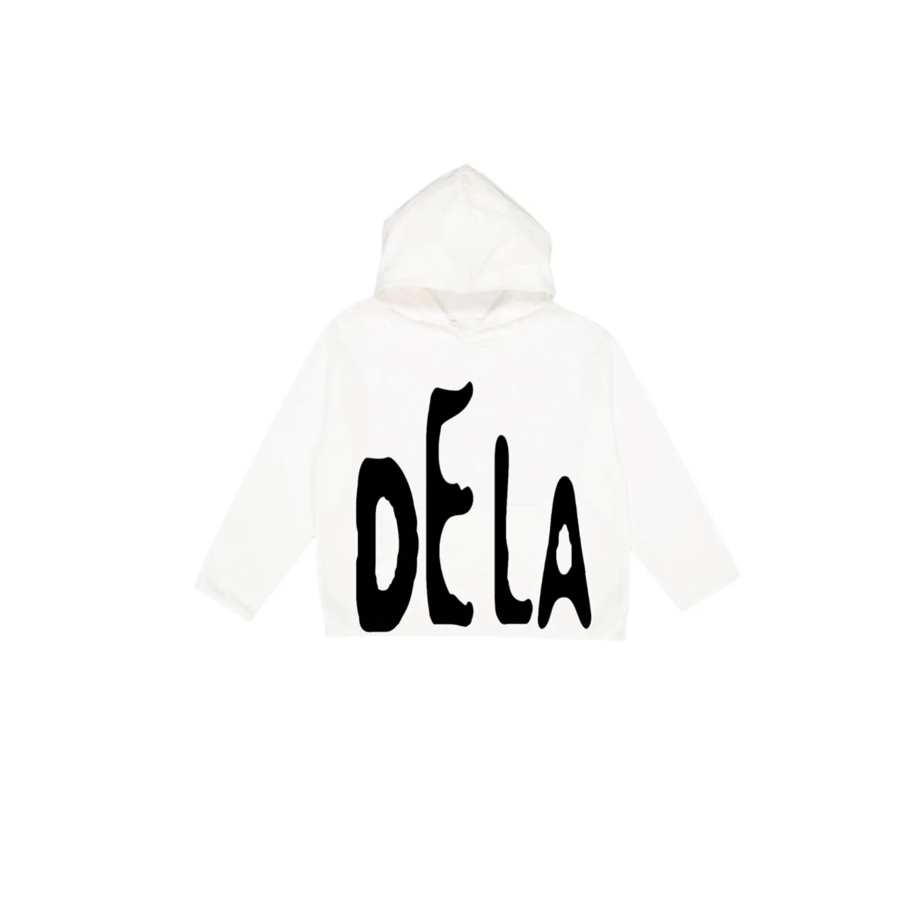 BIG DELA HOOD (White)