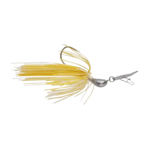 Dekoi 7gm Bladed Swim Jig, Chatterbait, Gold Shine, 2 pack