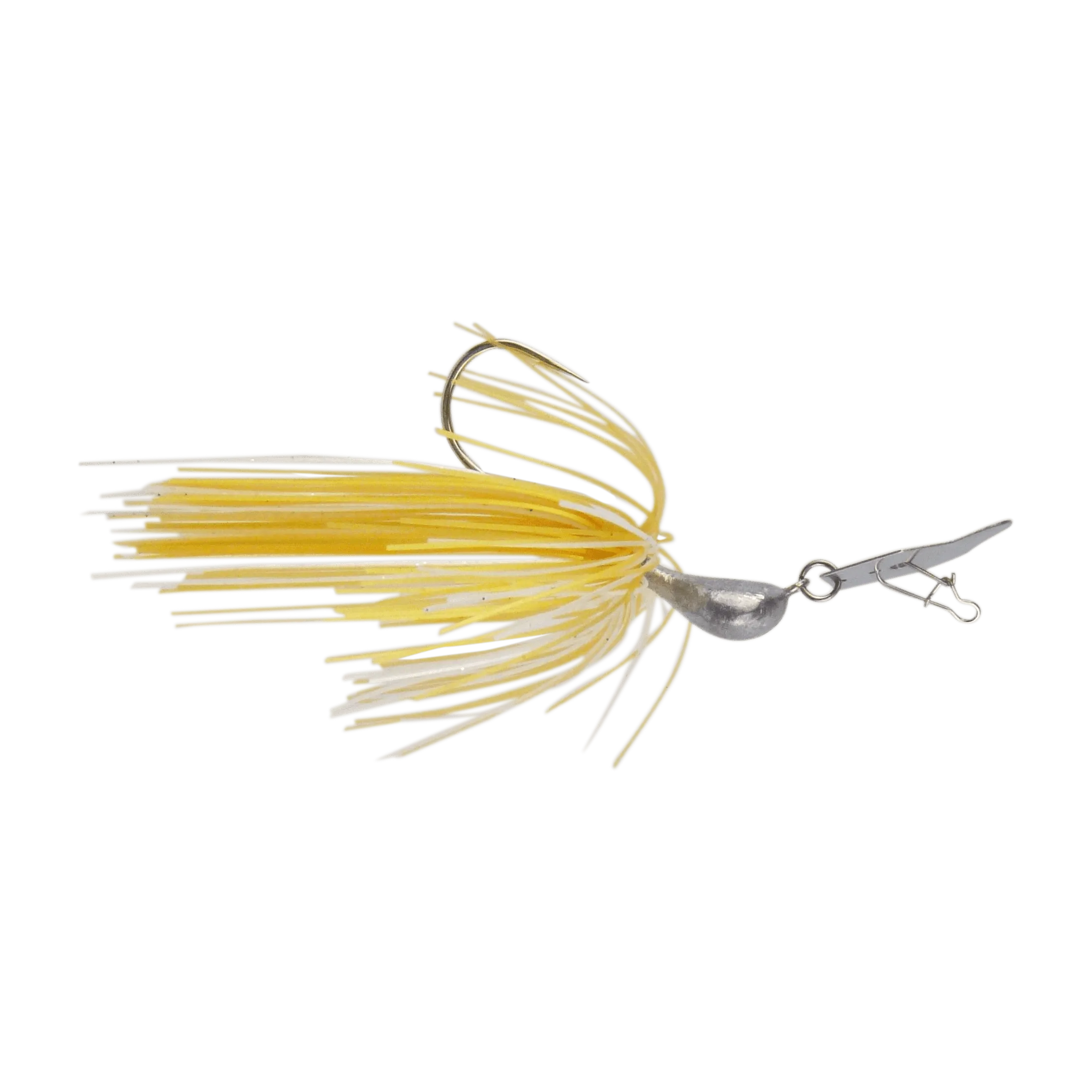 Dekoi 7gm Bladed Swim Jig, Chatterbait, Gold Shine, 2 pack