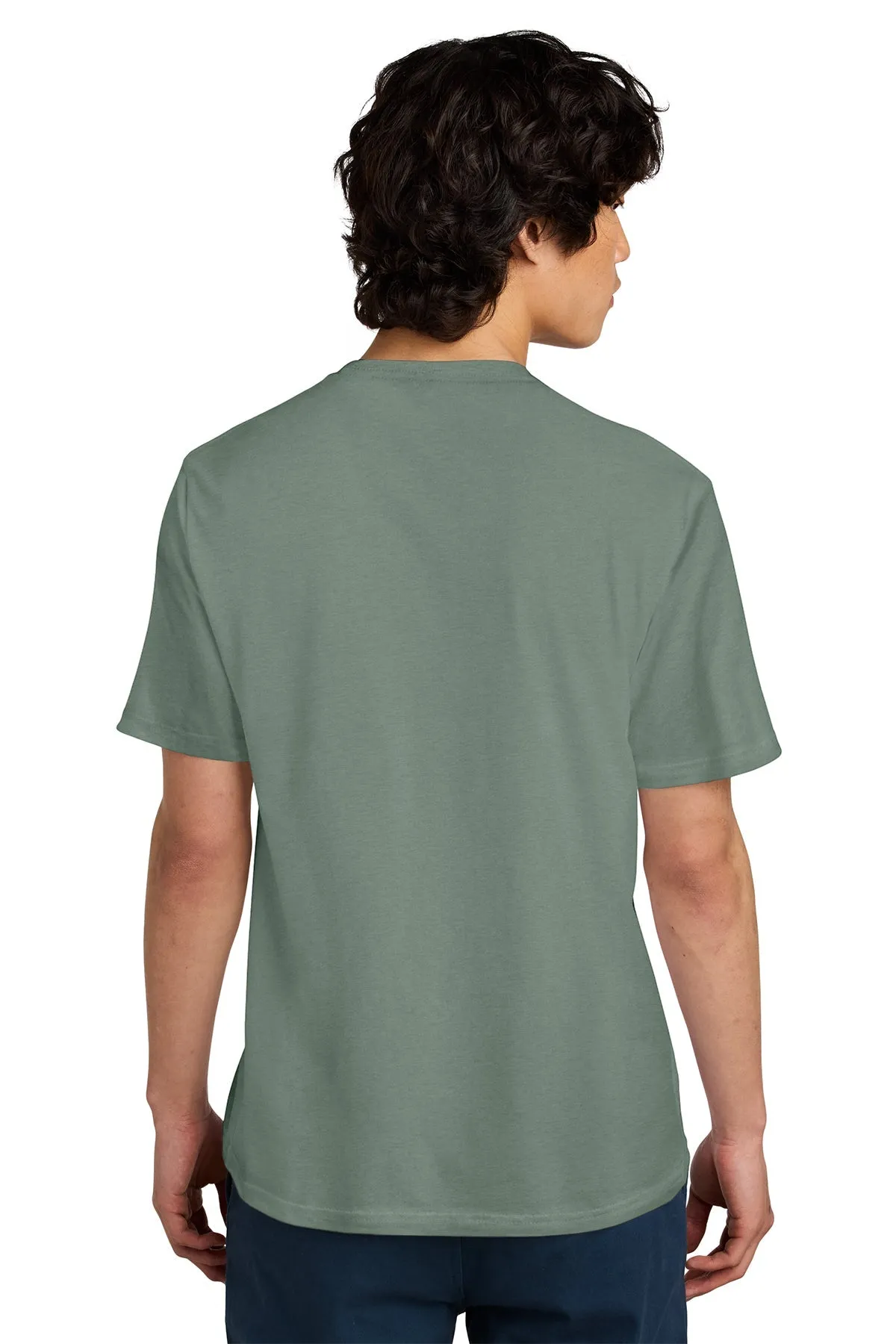 District Perfect Weight Custom Tees, Laurel Green