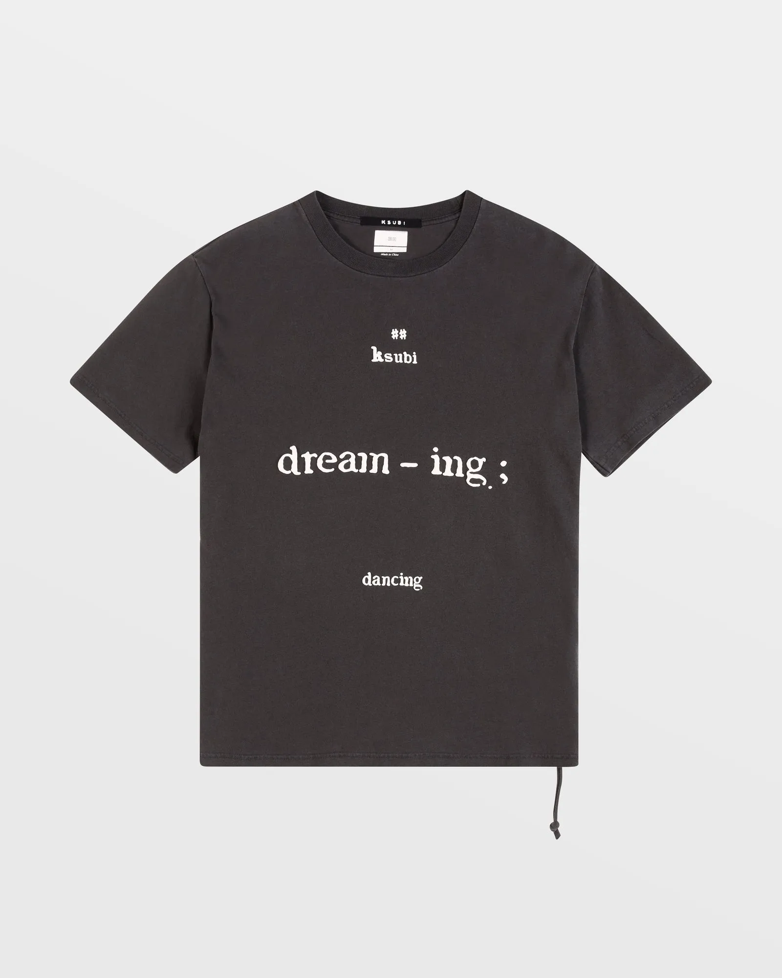 DREAMING KASH SS TEE FADED BLACK