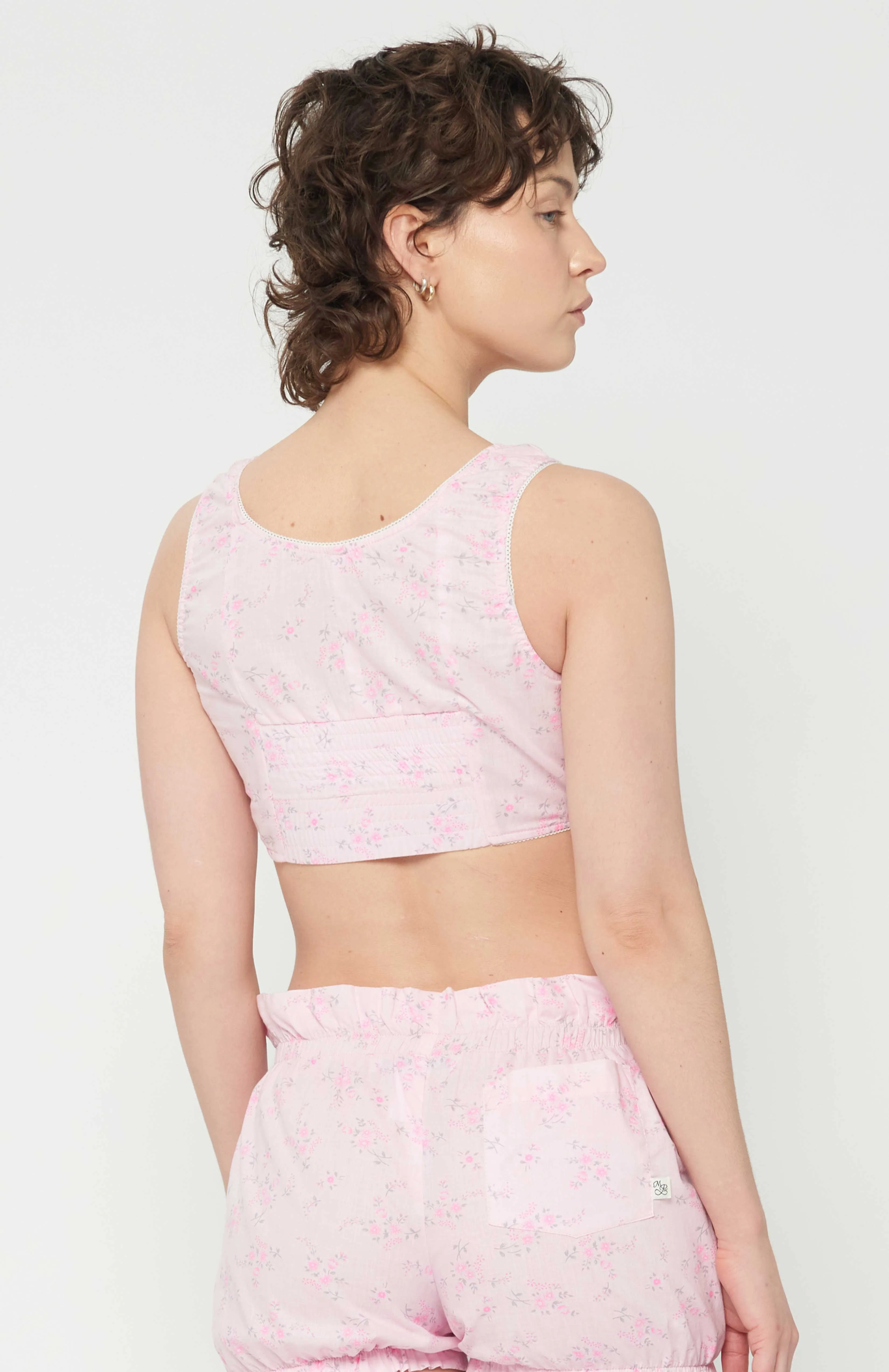 Floral Bustier / Pink [LAST ONE]