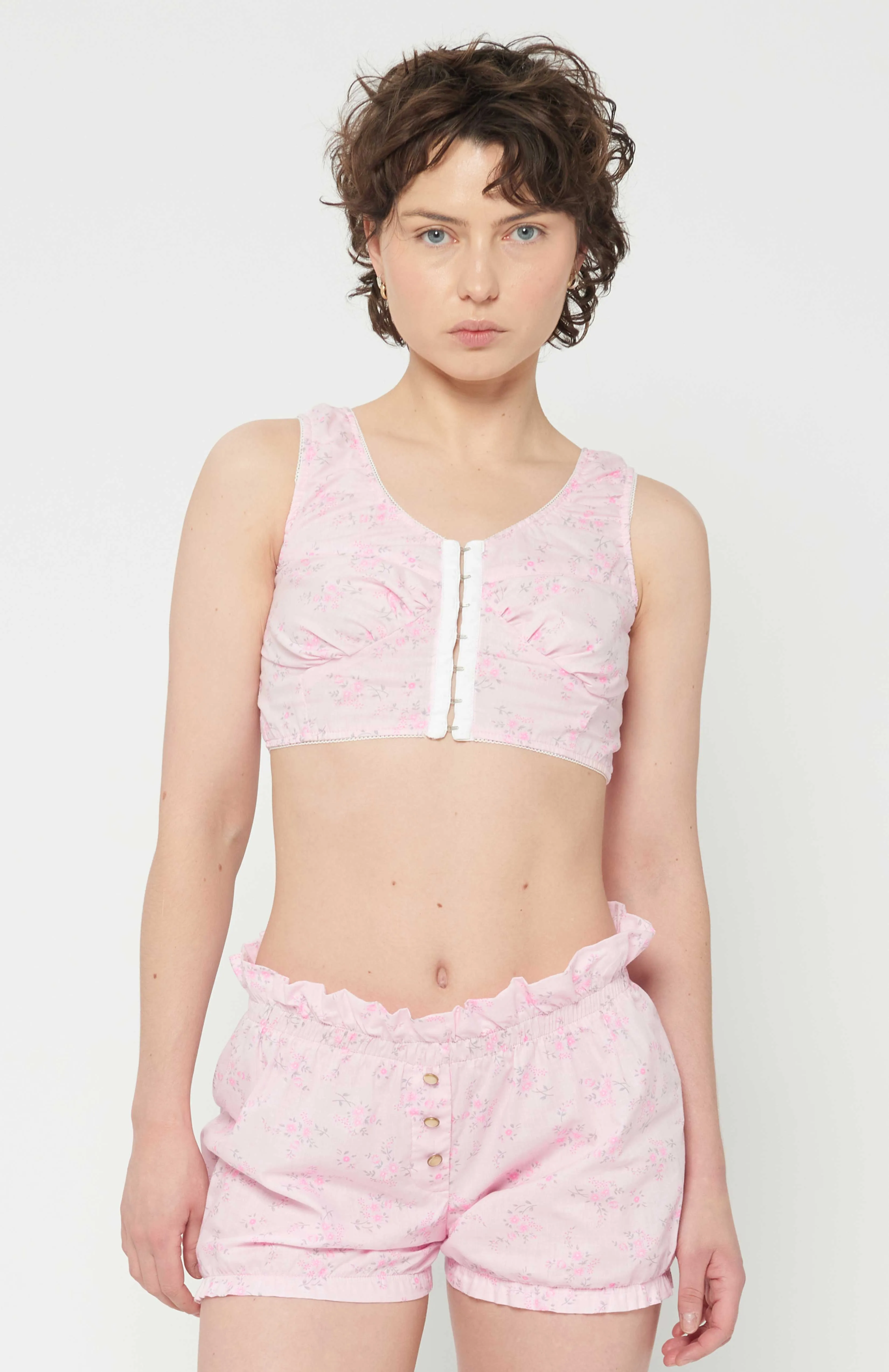 Floral Bustier / Pink [LAST ONE]