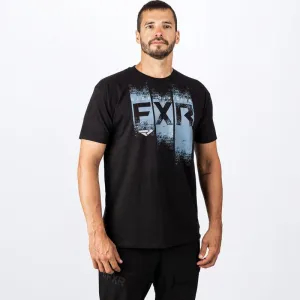 FXR Men's Broadcast Premium Tee Black/Steel