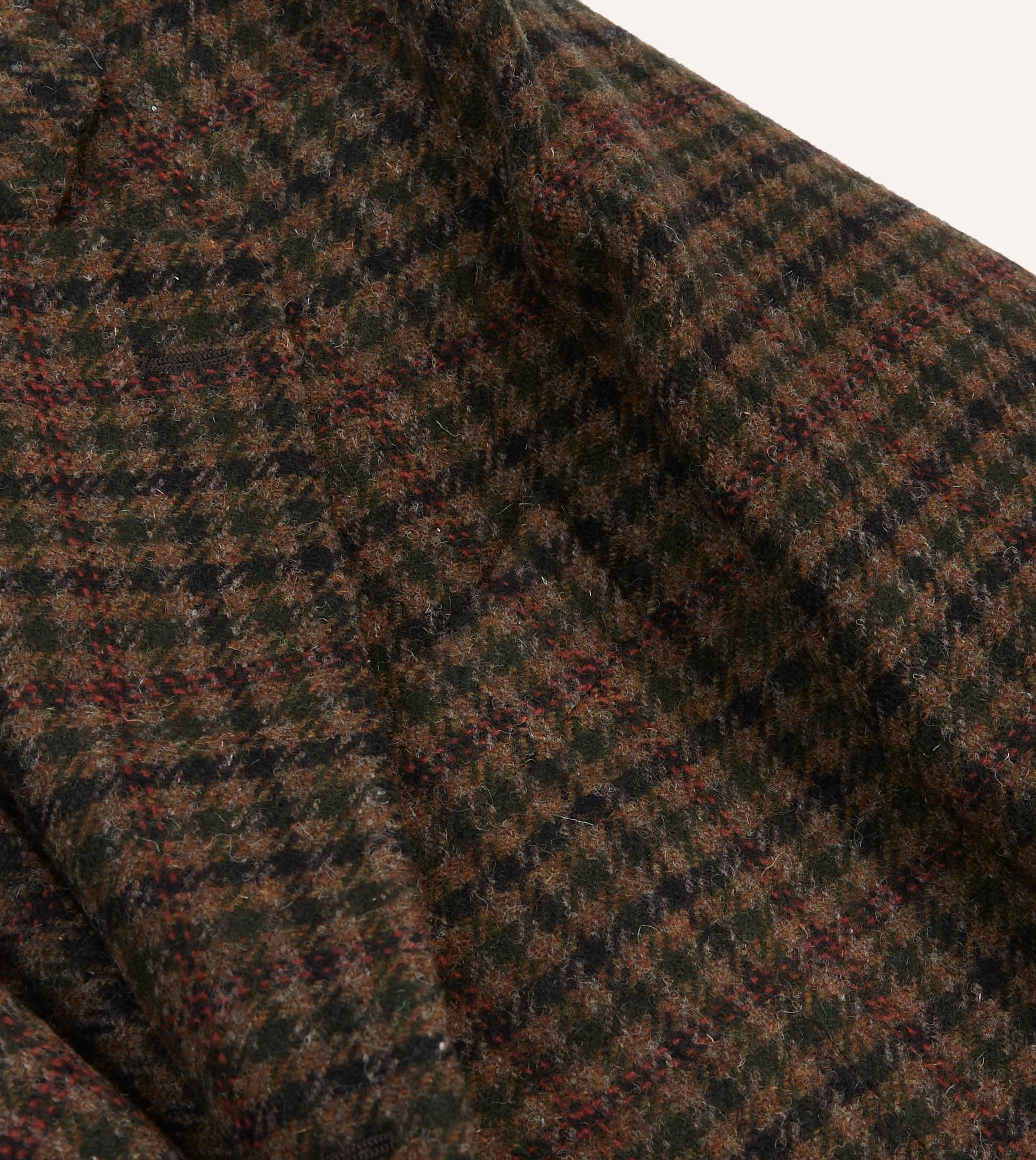 Green Gun Club Check Tweed Blazer