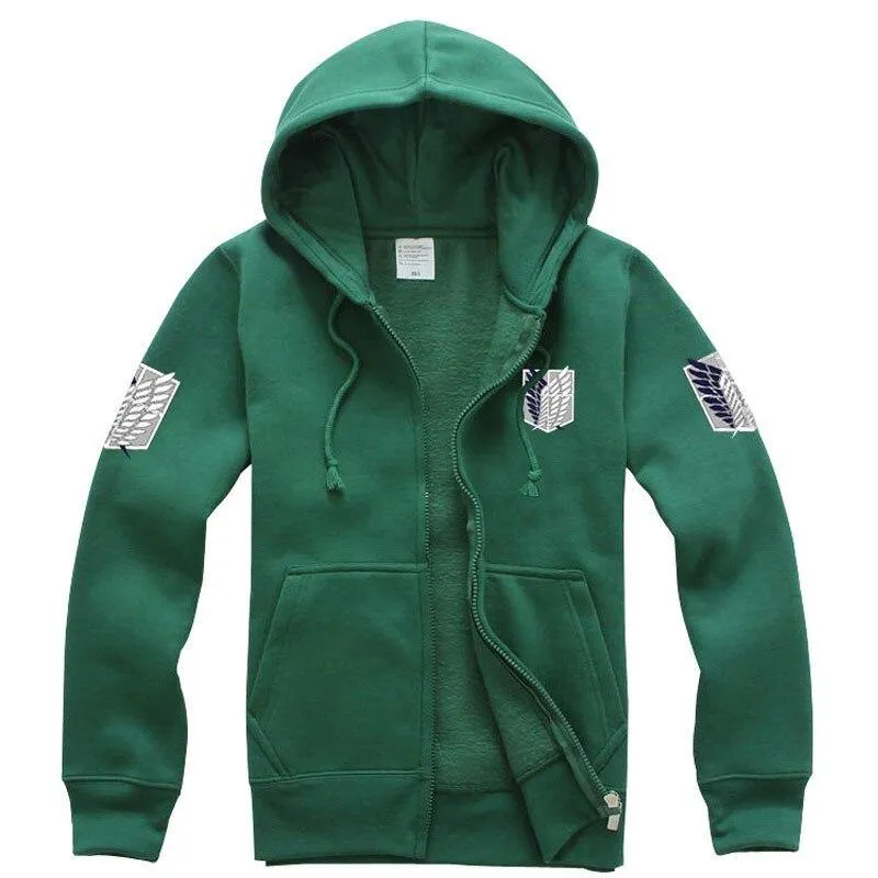 Hoodie/Jacket Survey Corps Attack on Titan (Colors Available)