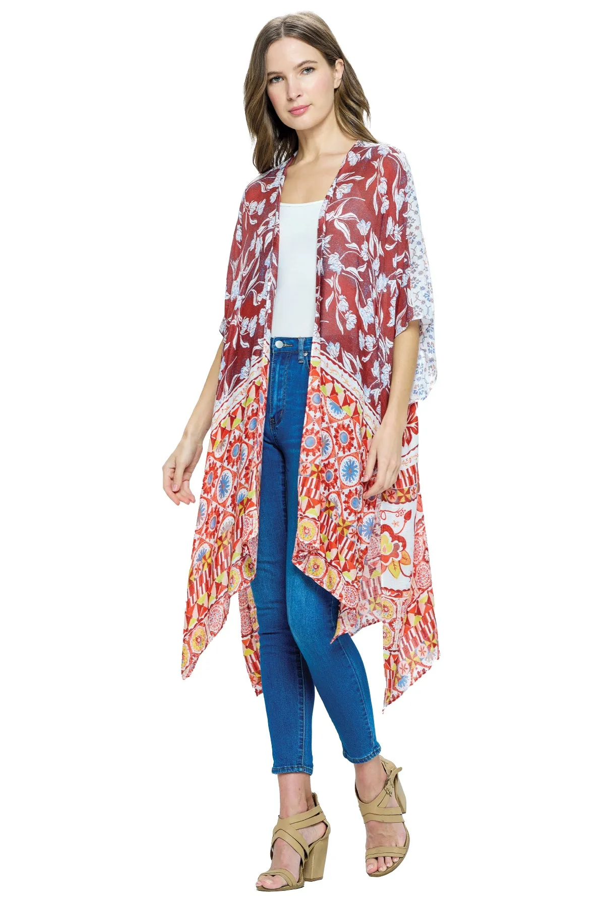 Kimono Multi Floral