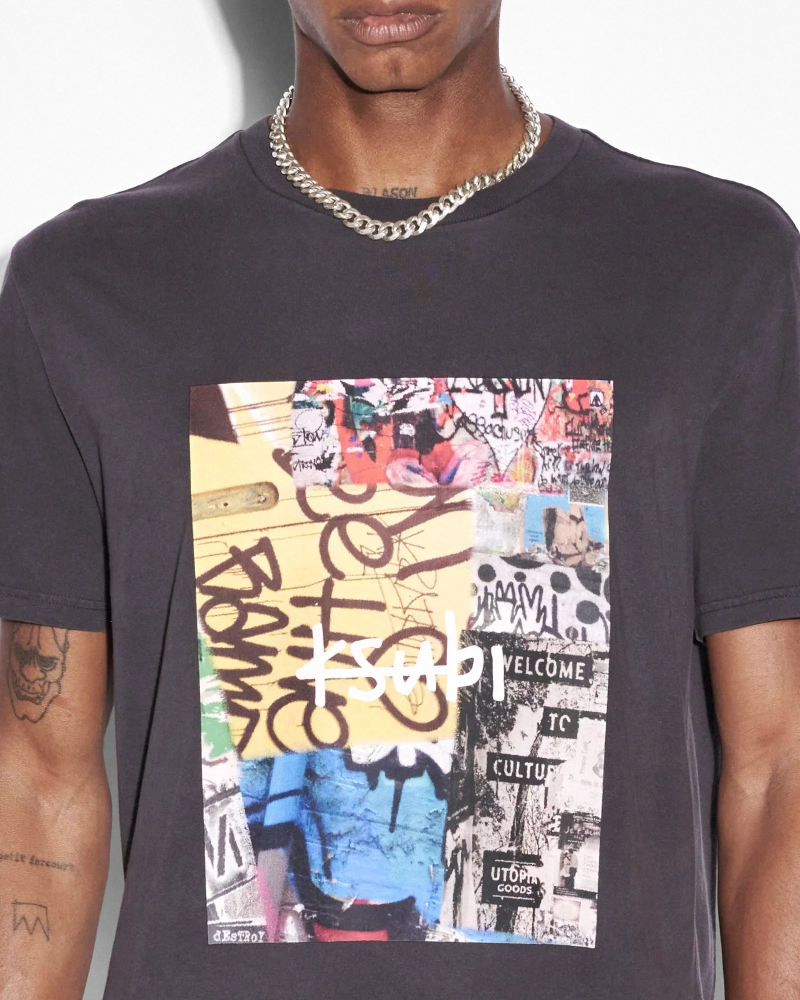 KULTURE KASH SS TEE FADED BLACK