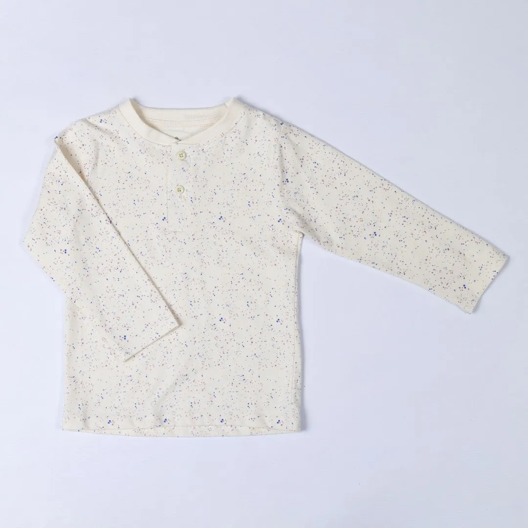 Long Sleeve T-Shirt | Pastel Speckled