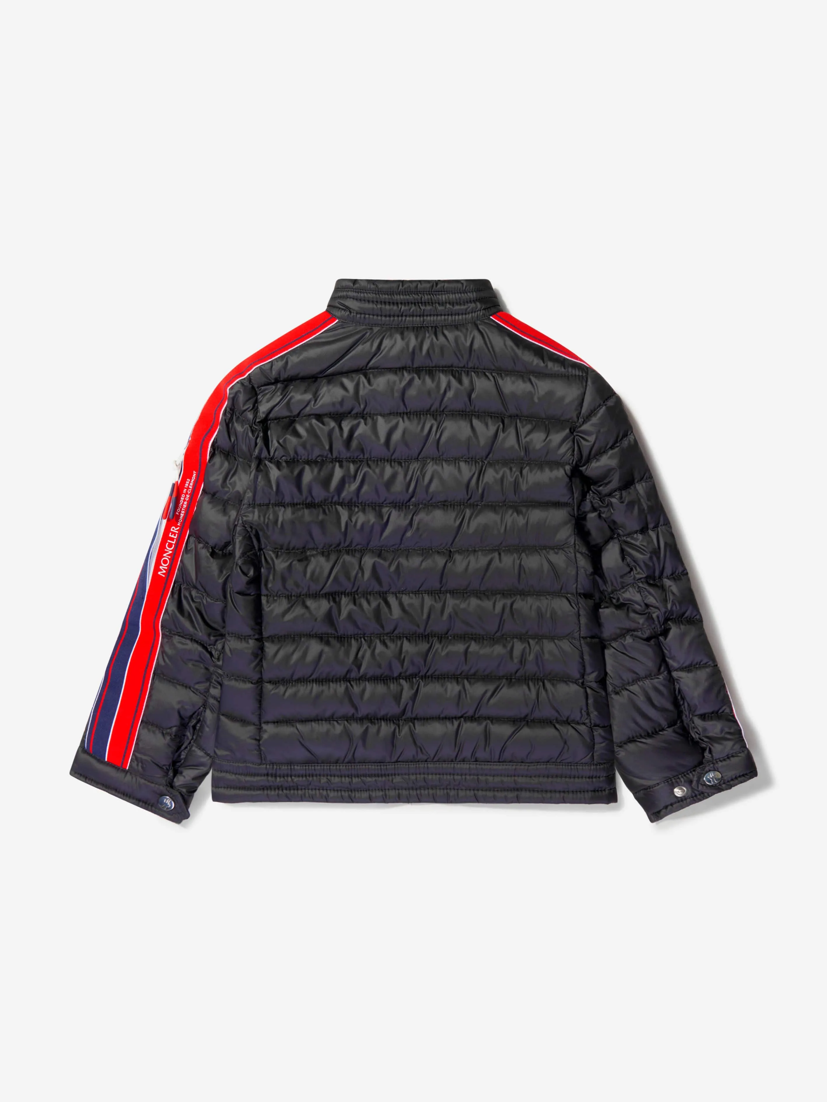 Moncler Enfant Boys Down Padded Anderm Biker Jacket