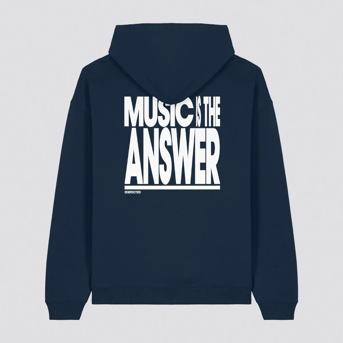 Music Is The Answer Slogan Hoodie