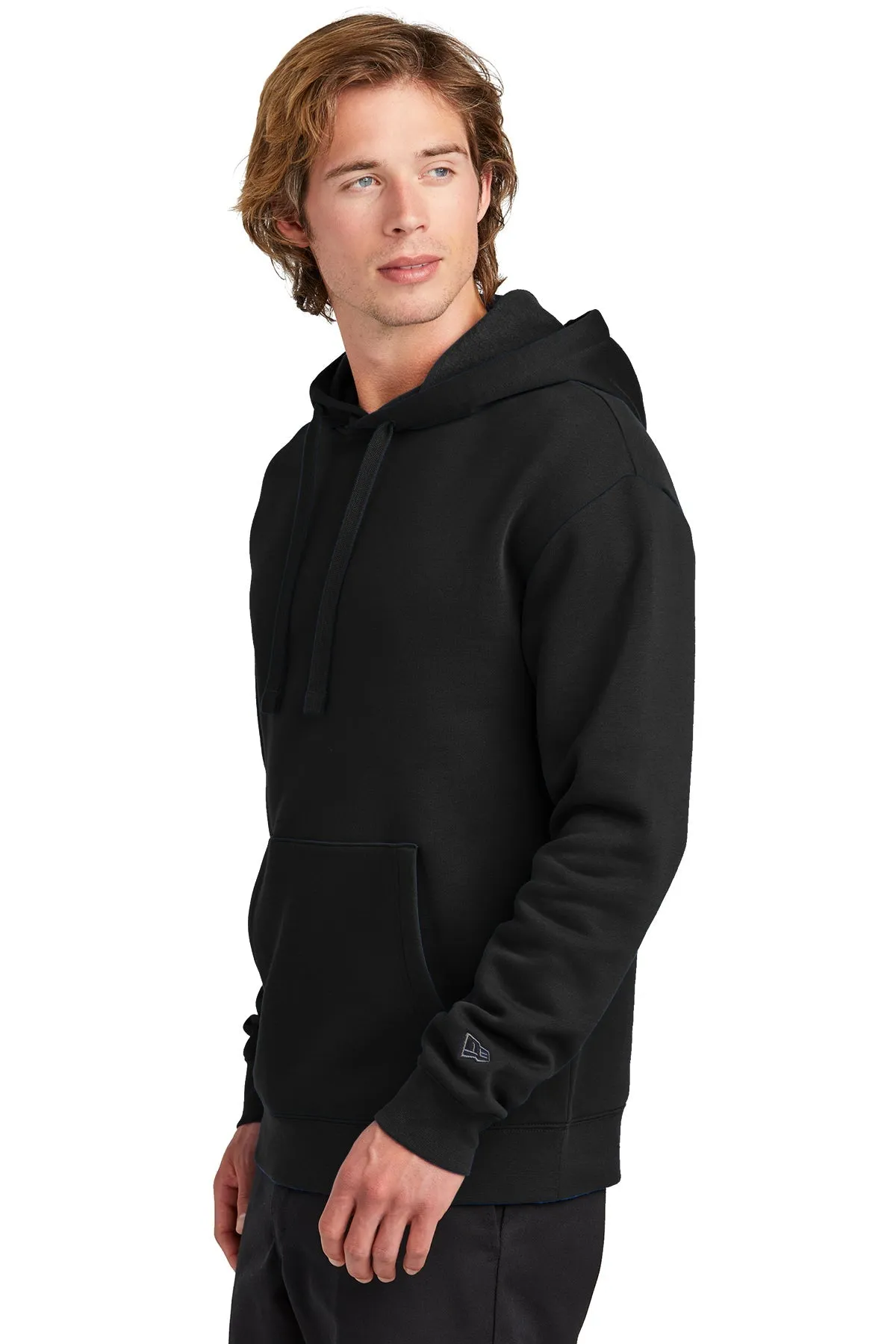 New Era Heritage Fleece Customized Hoodies, Black