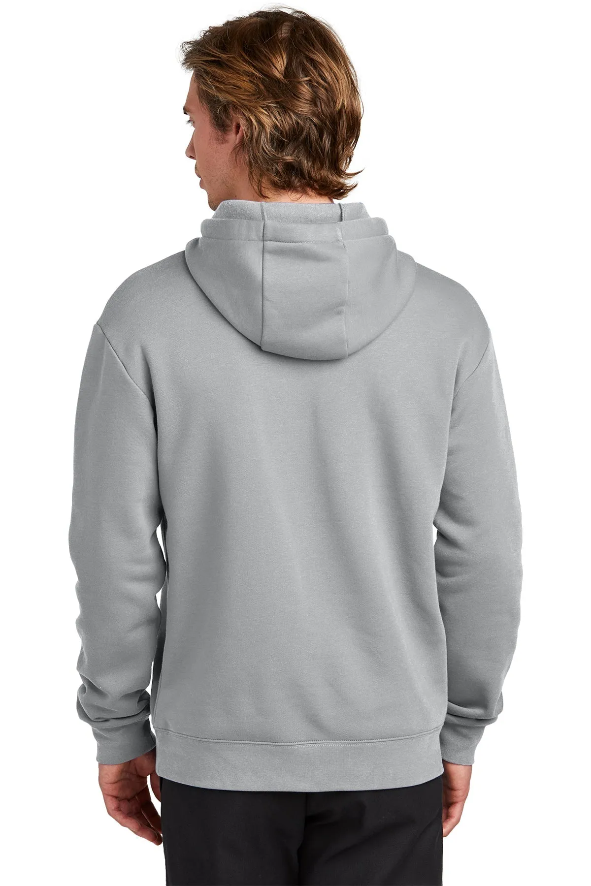 New Era Heritage Fleece Customized Hoodies, Rainstorm Grey