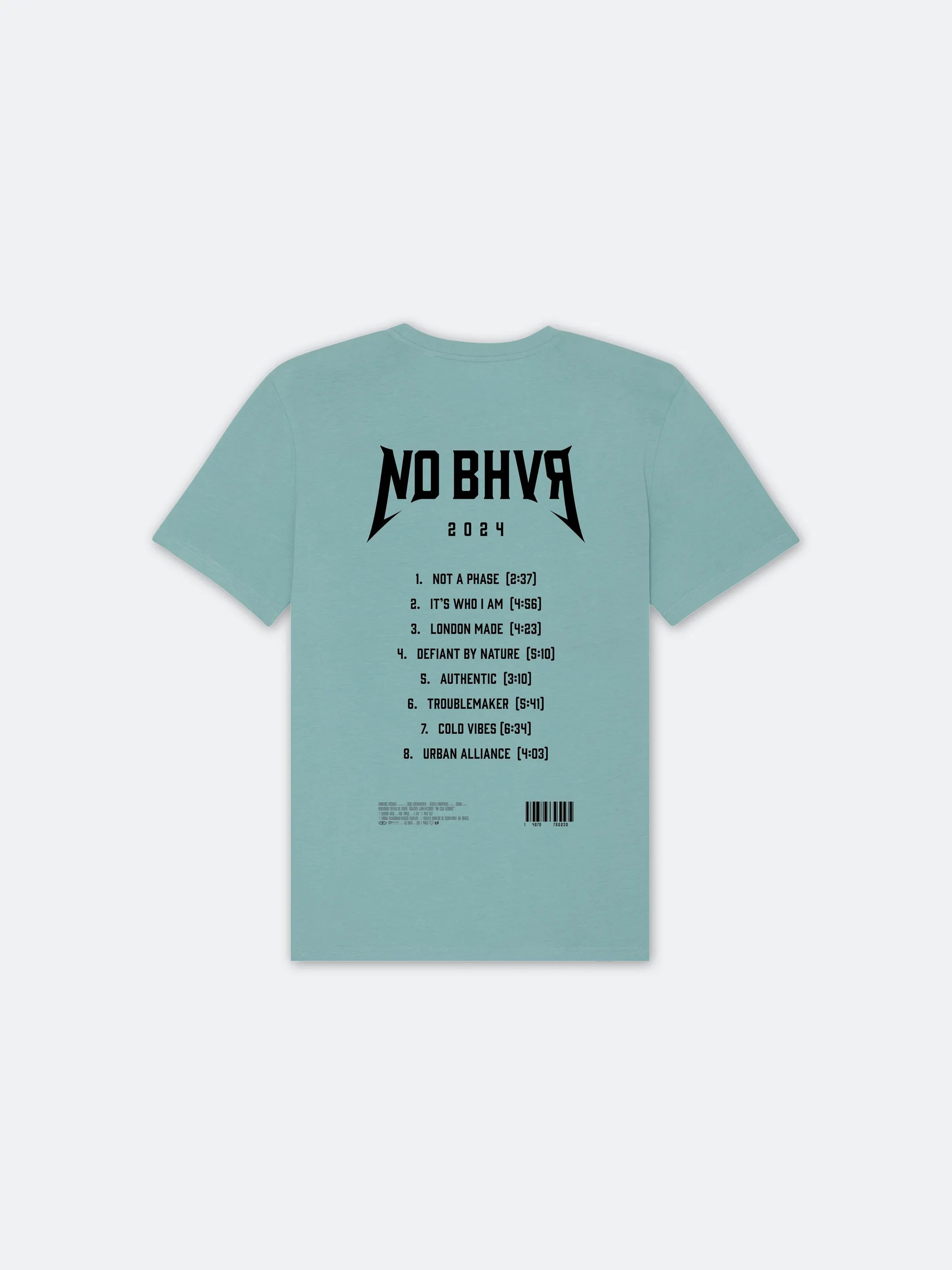 NO BHVR On Tour Tee (Teal)