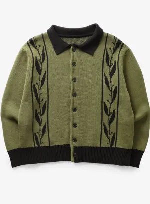 Olive Branch Pullover in Olive