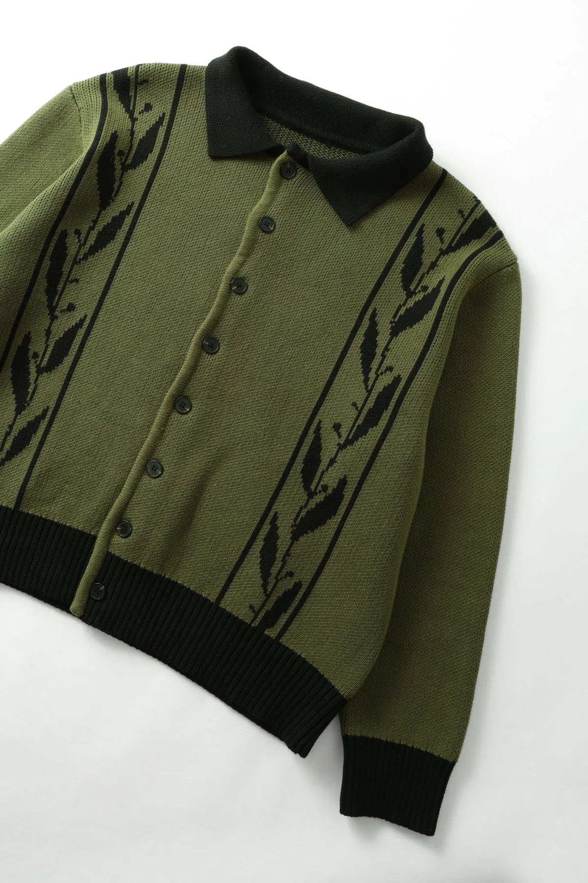 Olive Branch Pullover in Olive