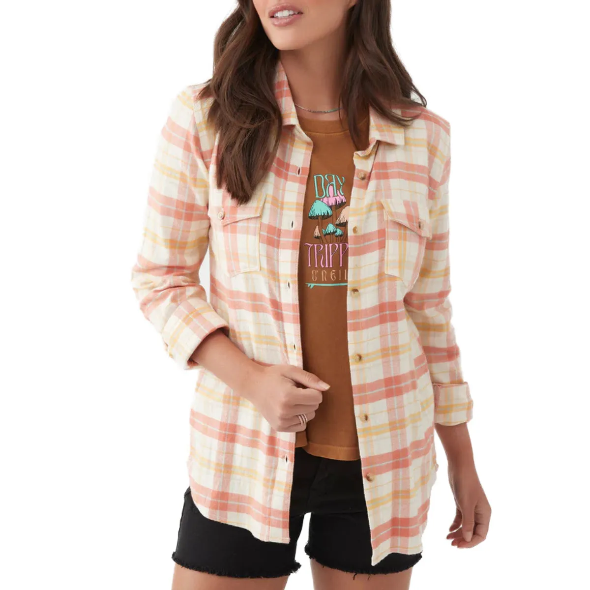 O'Neill Women's Nash Button Down Flannel