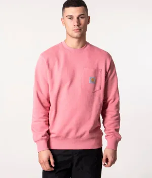 Relaxed Fit Chest Pocket Sweat