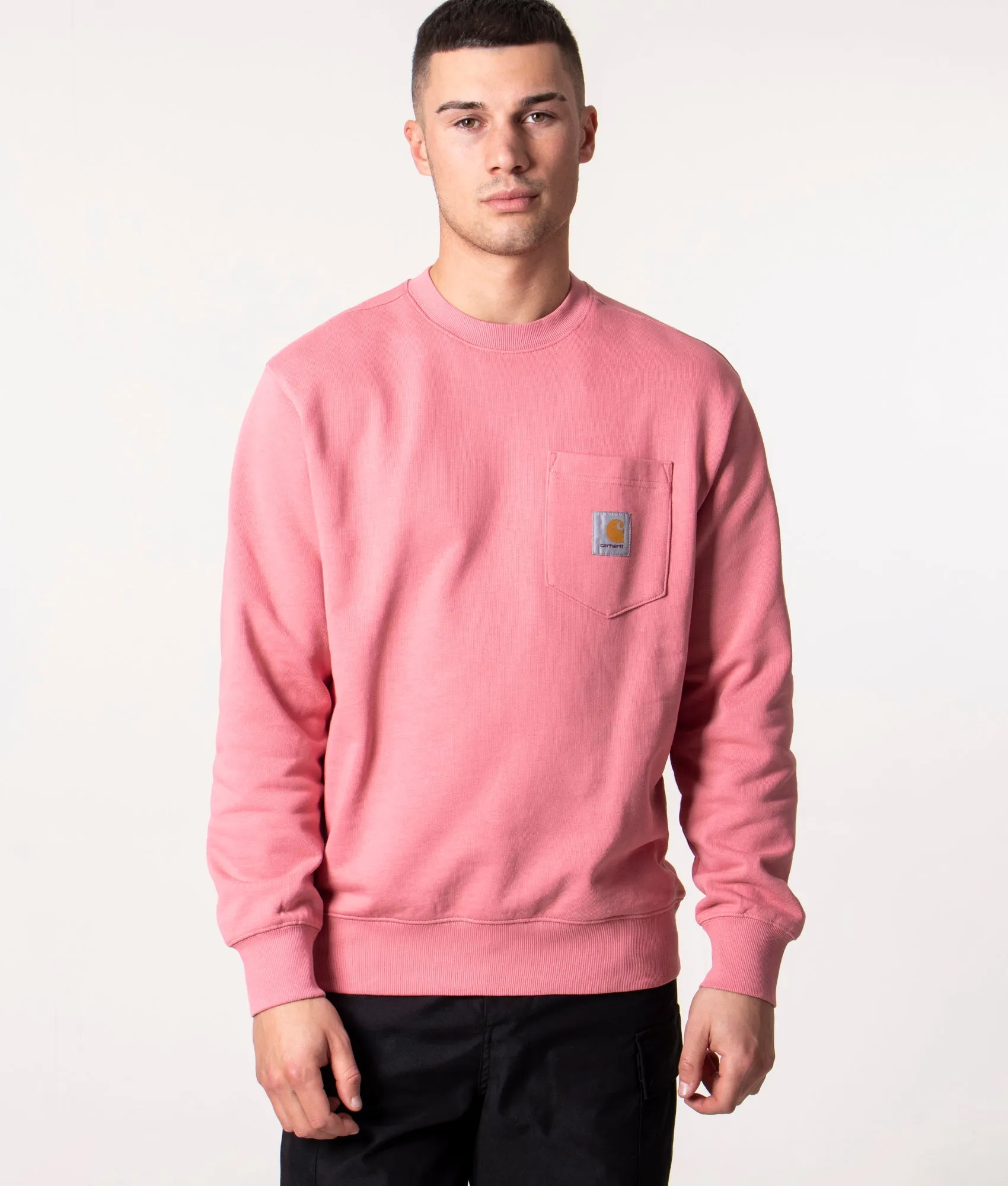 Relaxed Fit Chest Pocket Sweat