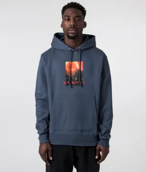 Relaxed Fit Outer Space Hoodie