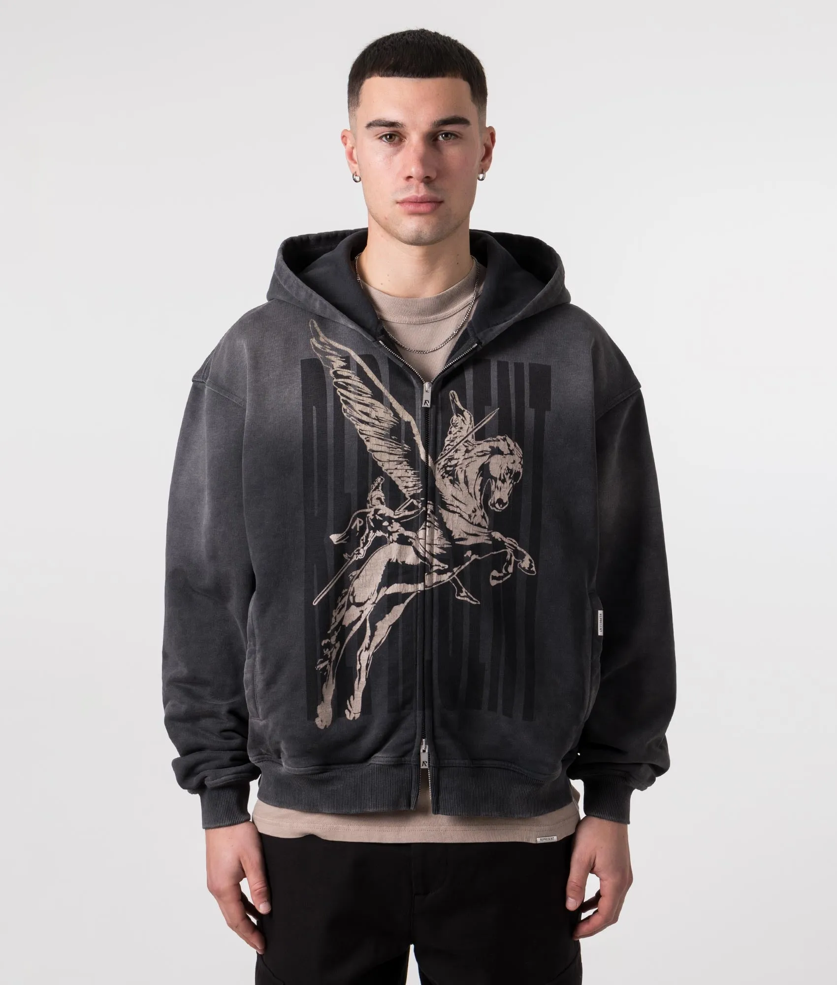 Spirits Mascot Zip Through Hoodie