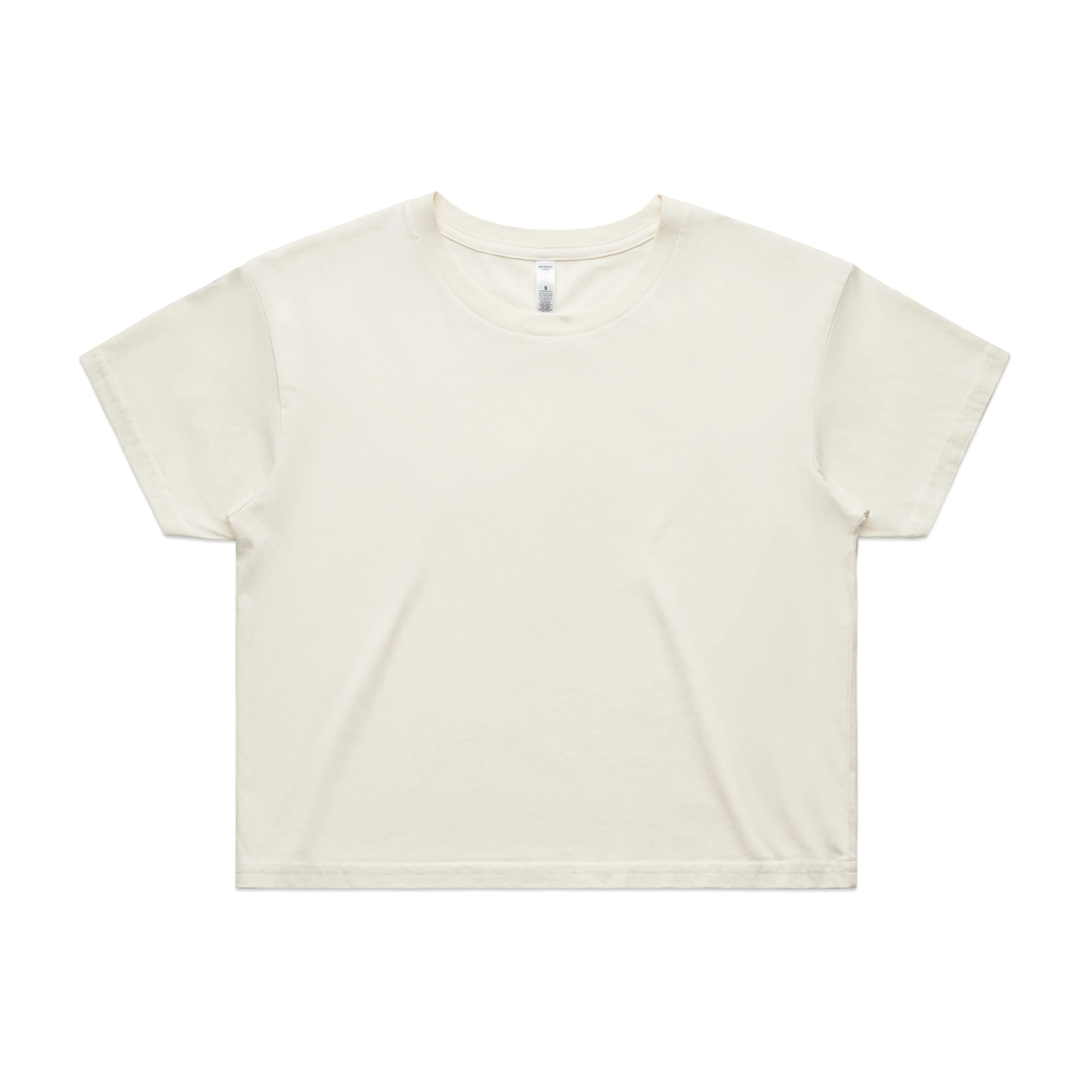 Ultimate Women Crop Tee - Ecru