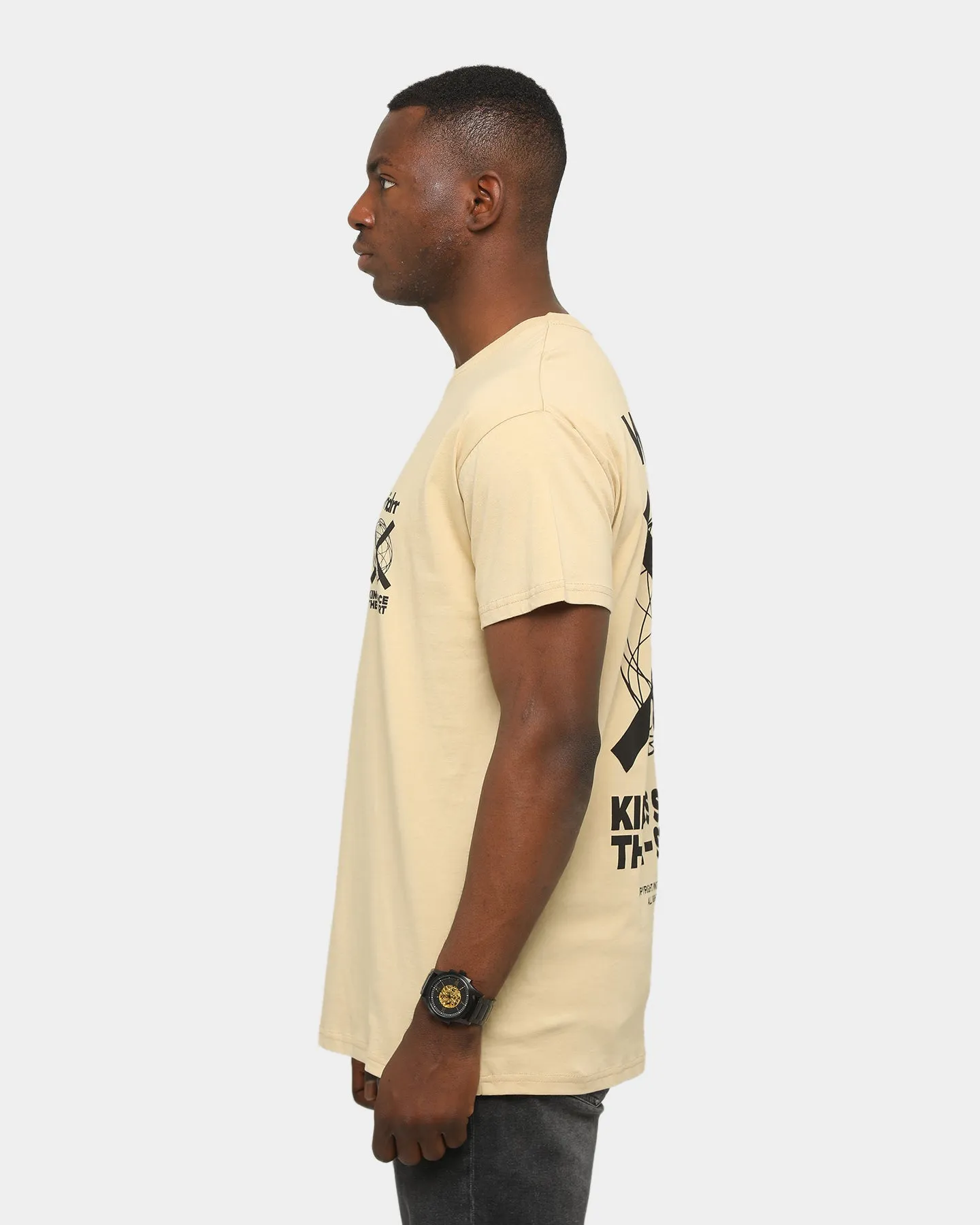 WNDRR Prosper Custom Fit T-Shirt Tan