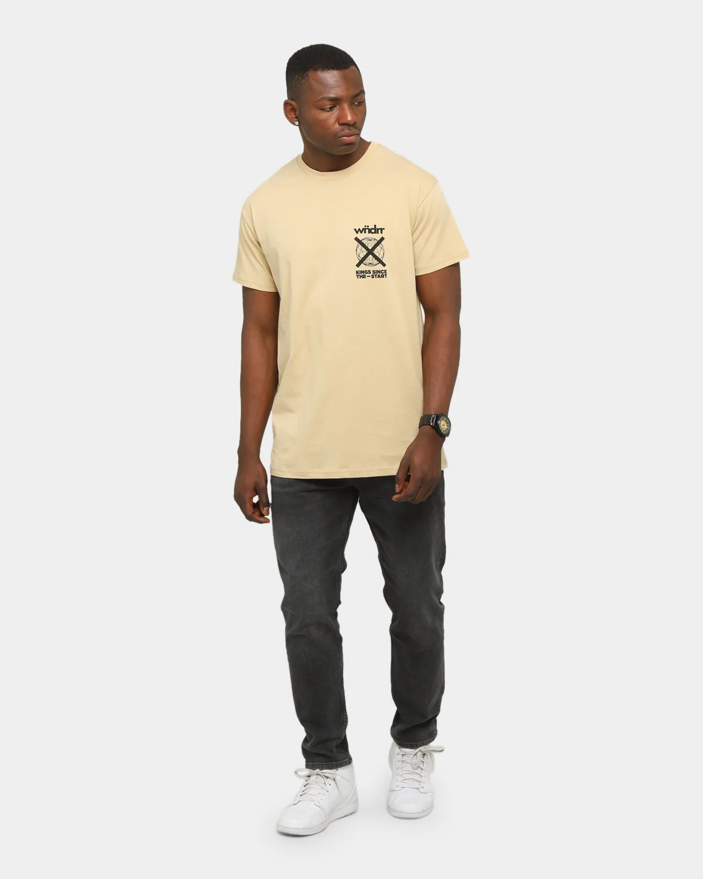 WNDRR Prosper Custom Fit T-Shirt Tan