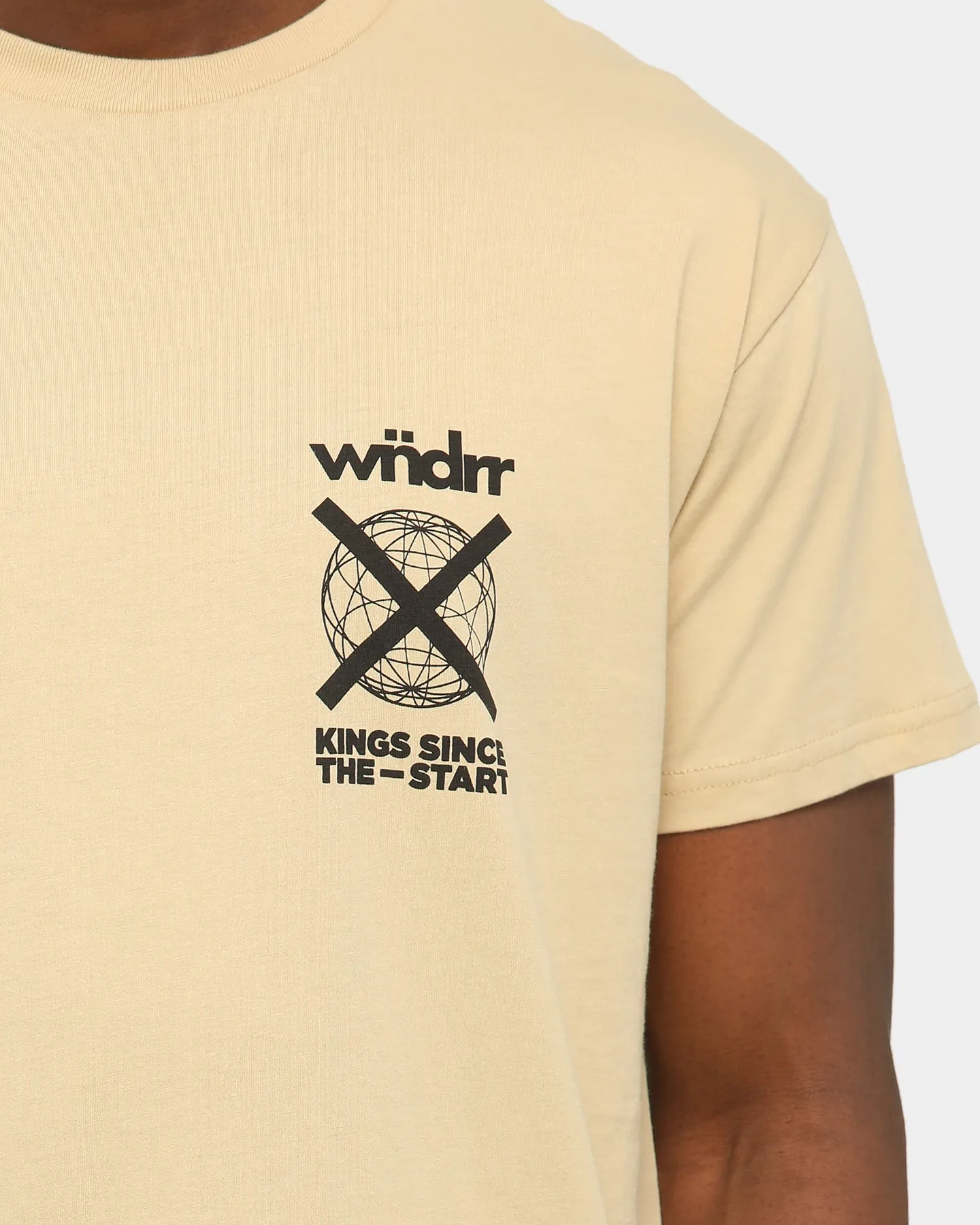 WNDRR Prosper Custom Fit T-Shirt Tan