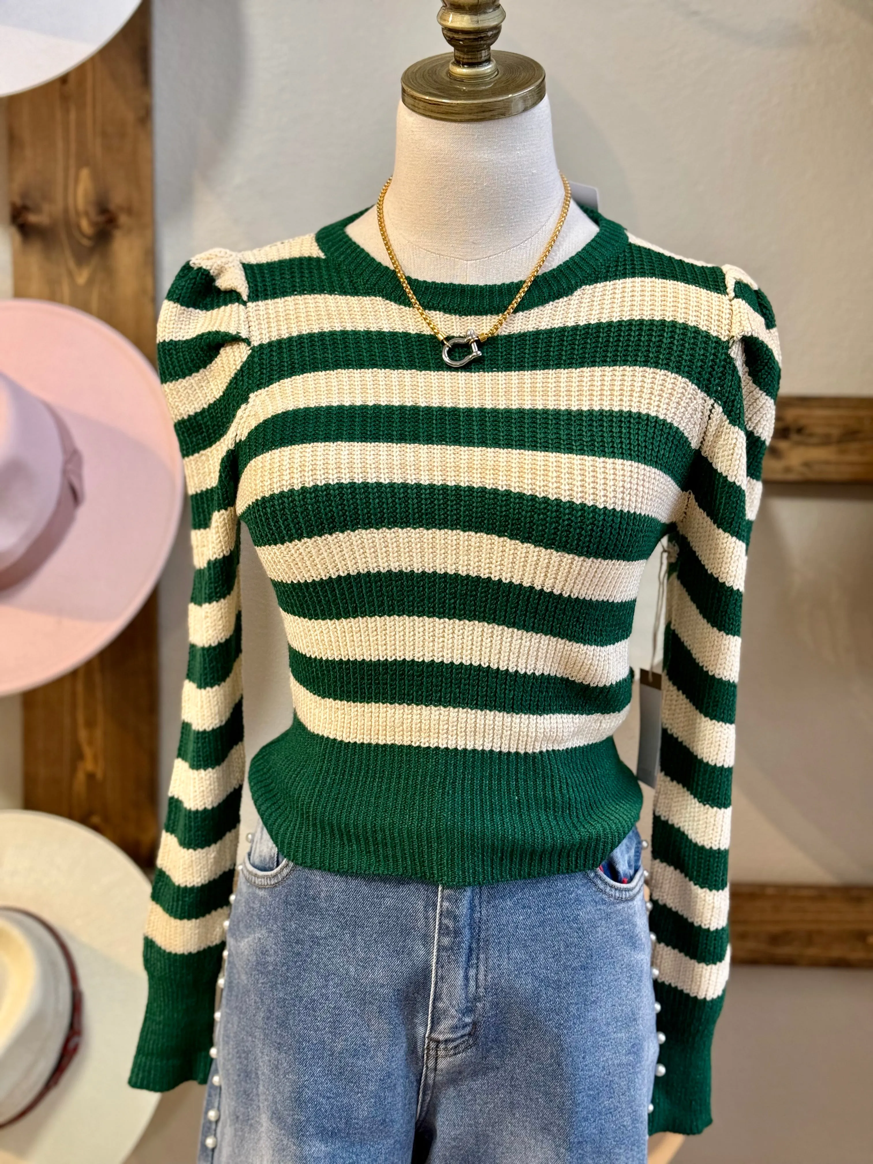 Yara Puff Sleeve Sweater